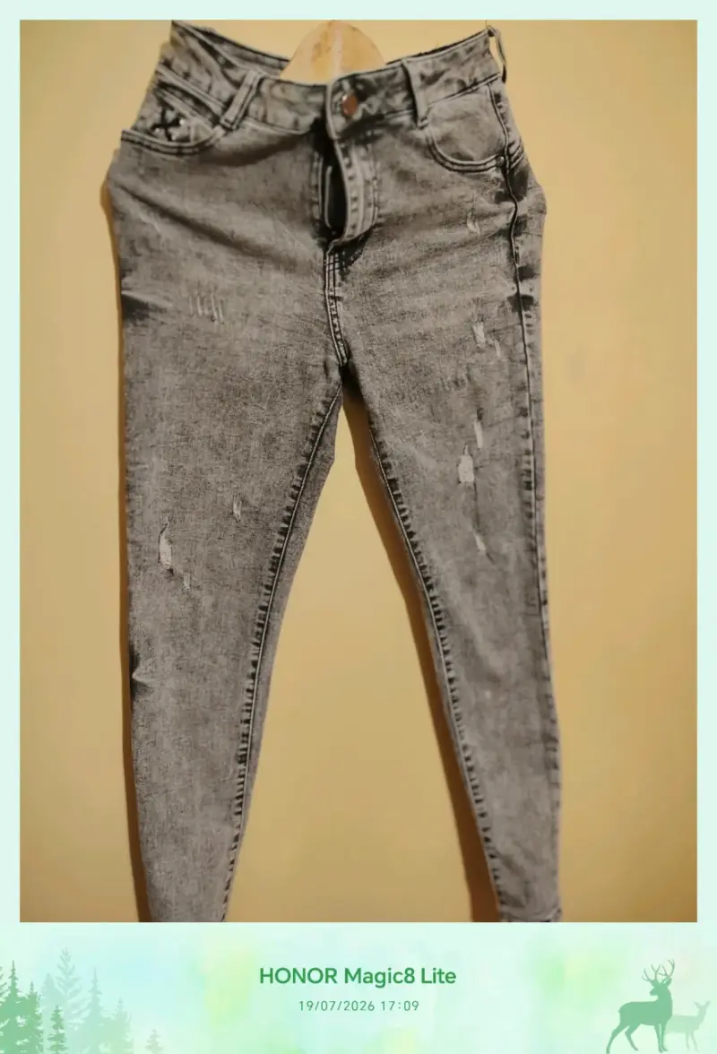 Lote de jeans pitillo desgastados para mujer - 5