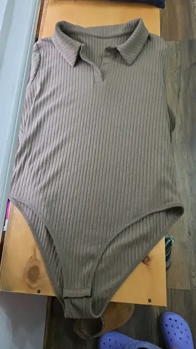 Body de manga larga Shein Curve 2XL - miniatura 1