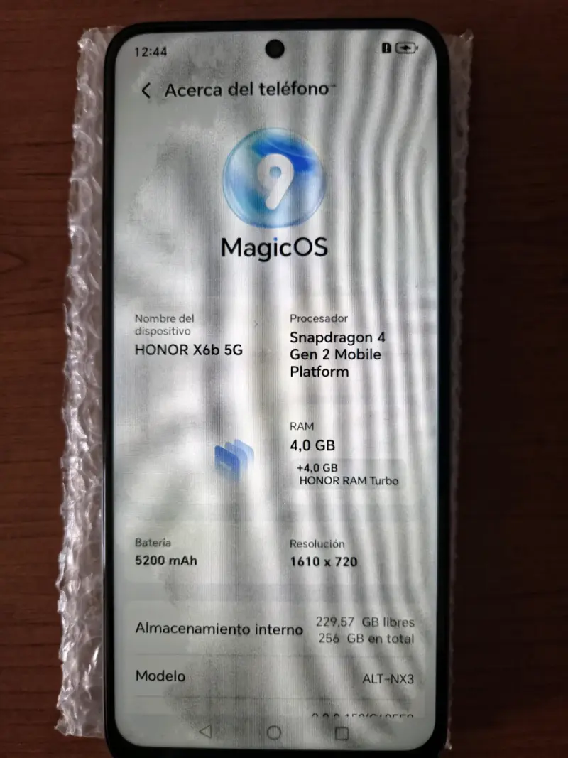 Smartphone Honor x6b 5G - 4