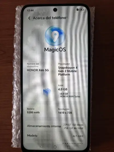 Smartphone Honor x6b 5G - miniatura 4