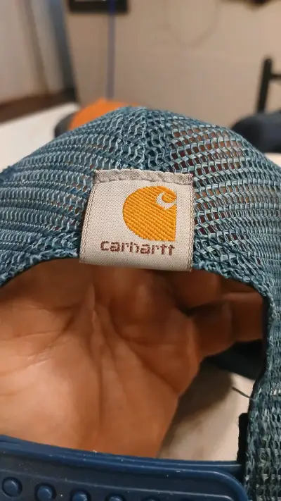 Gorra Carhartt verde con logo bordado - miniatura 5