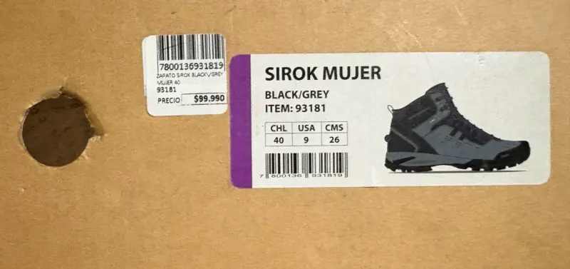 Botas de trekking Doite Sirok Mujer Black/Grey - 2