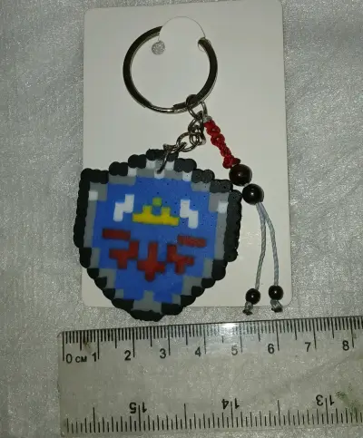 Llavero Escudo Hyliano/The legend of zelda - miniatura 3