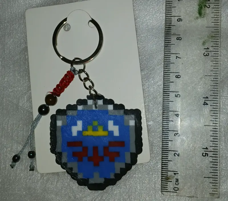 Llavero Escudo Hyliano/The legend of zelda - 4