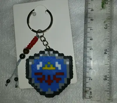 Llavero Escudo Hyliano/The legend of zelda - miniatura 4