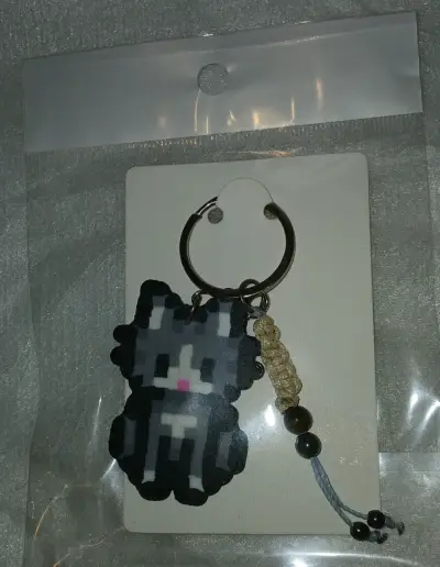 Llavero pixel art gato/ Stardew Valley - miniatura 2
