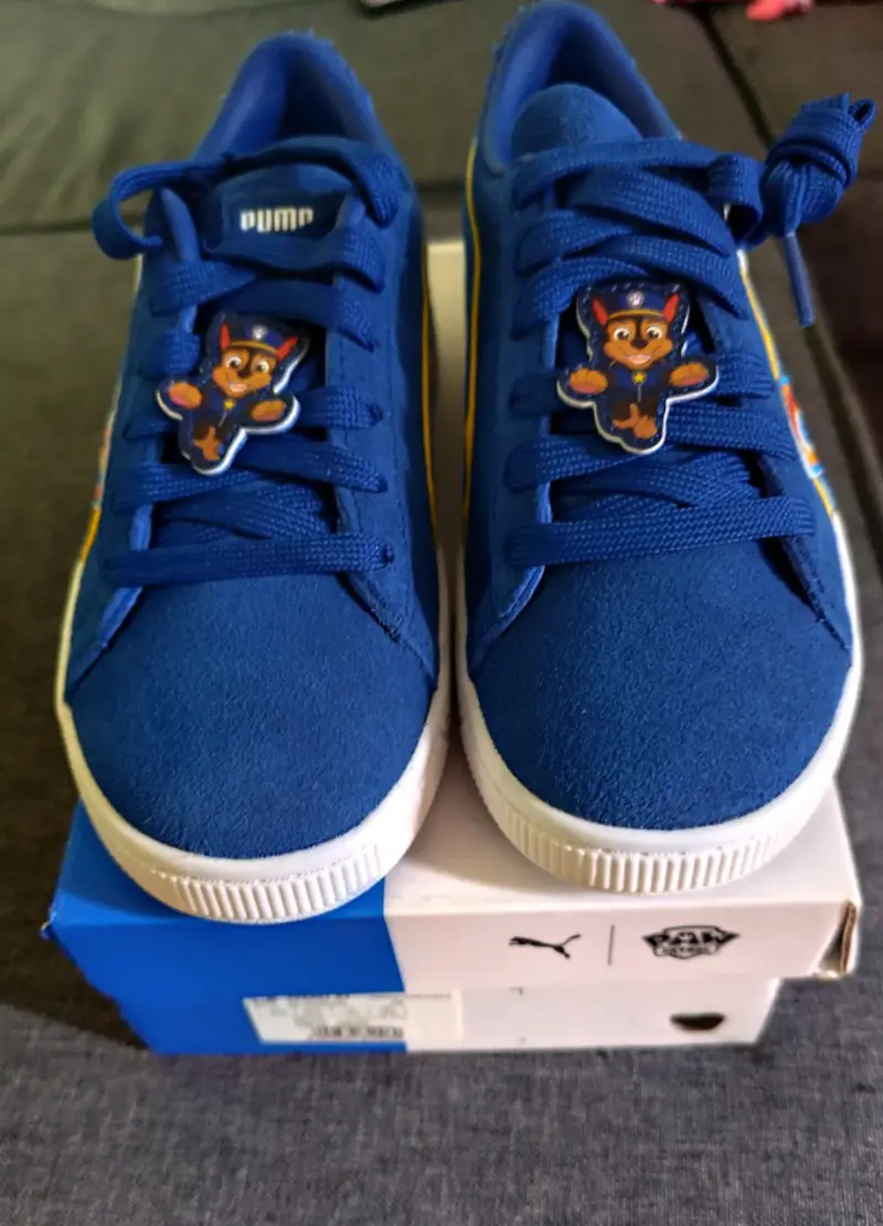Zapatillas infantiles azules Puma Paw Patrol - 1