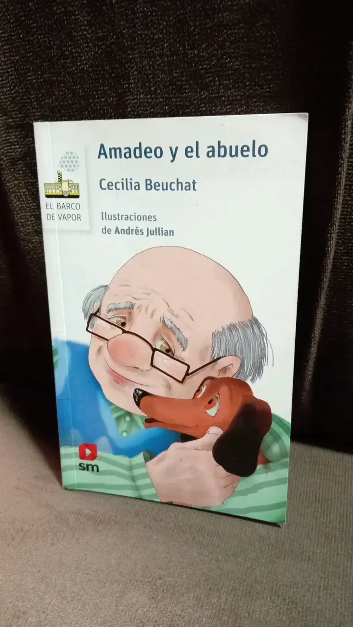 Libro infantil 'Amadeo y el abuelo' de Cecilia Beuchat
