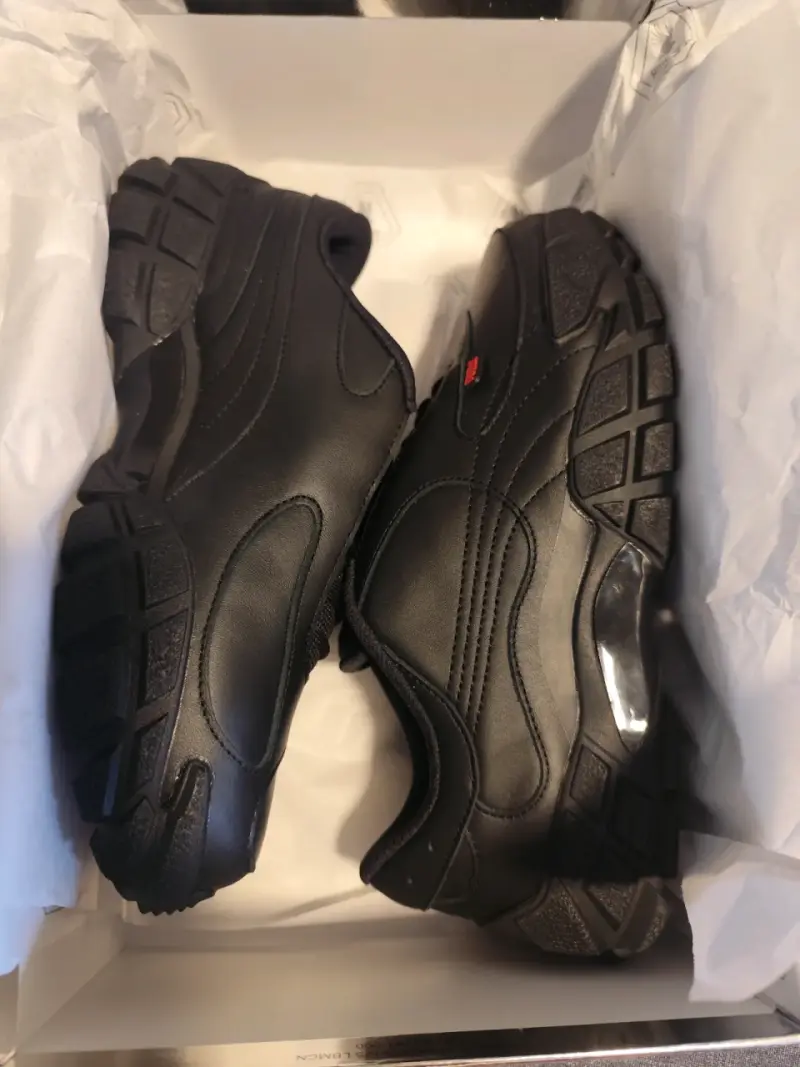 Zapatillas deportivas negras Puma unixex - 2