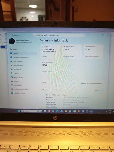 Laptop HP con Intel Core i5 - miniatura 6