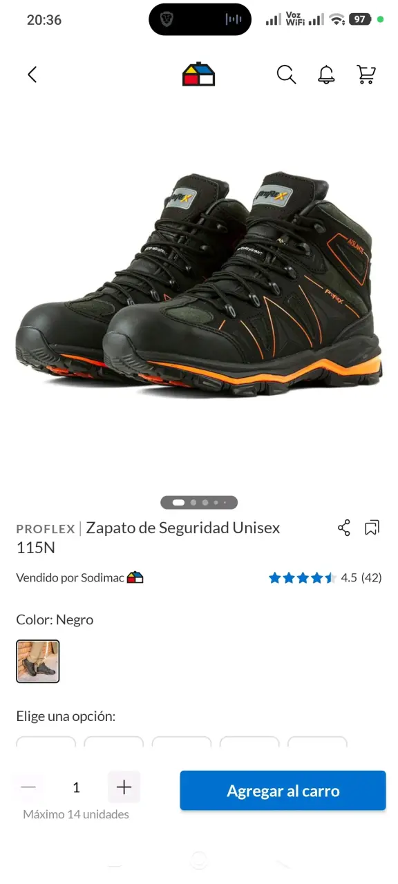 Zapatos de seguridad Proflex - 3