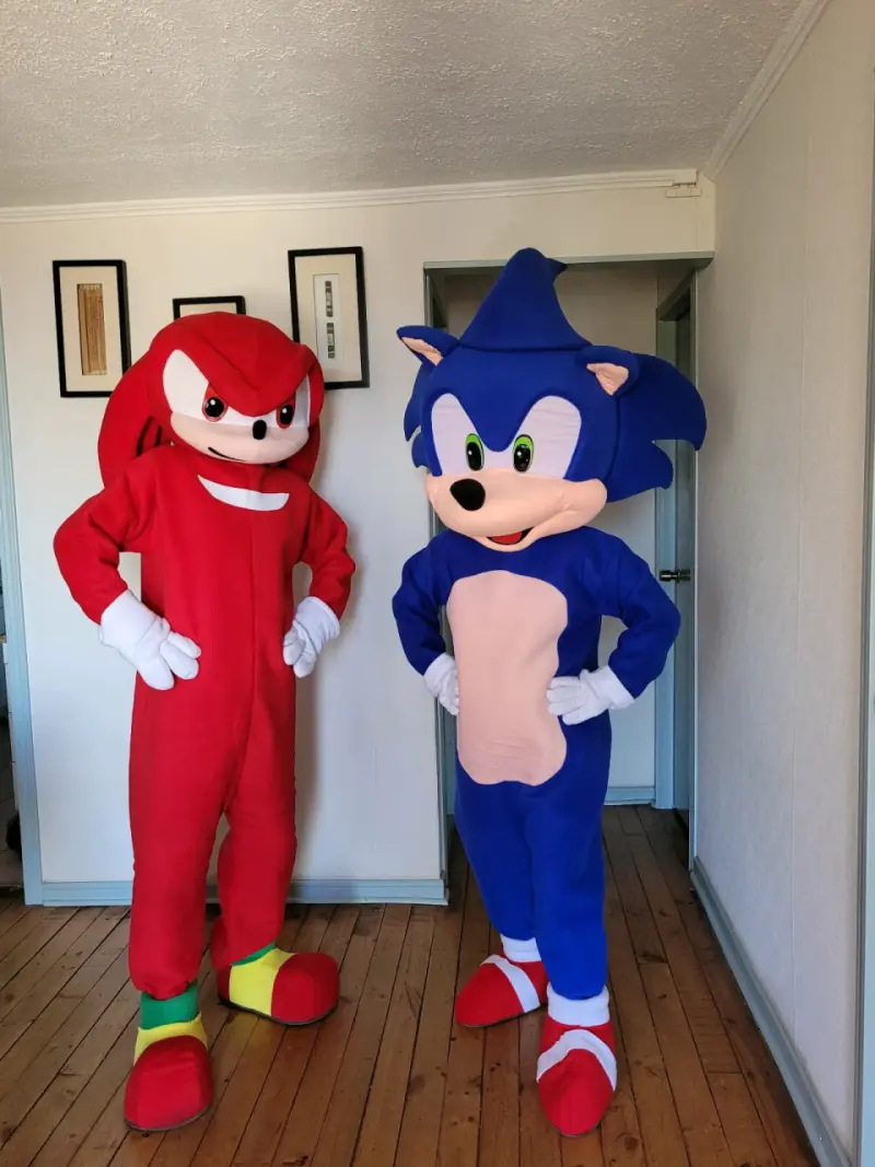 Corporeos Sonic y Knuckles