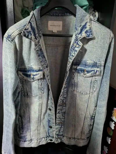 Chaqueta de mezclilla Aeropostale para hombre - miniatura 1