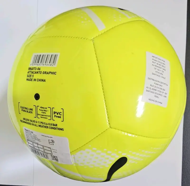 Balón de fútbol Puma amarillo para todo clima - 2