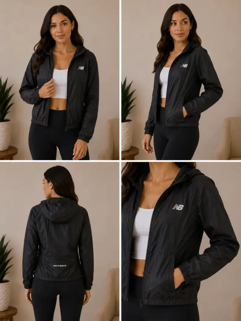 Chaqueta corta viento , ideal para el deporte