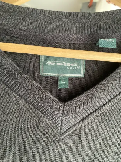 Chaleco sin mangas negro para hombre - miniatura 2