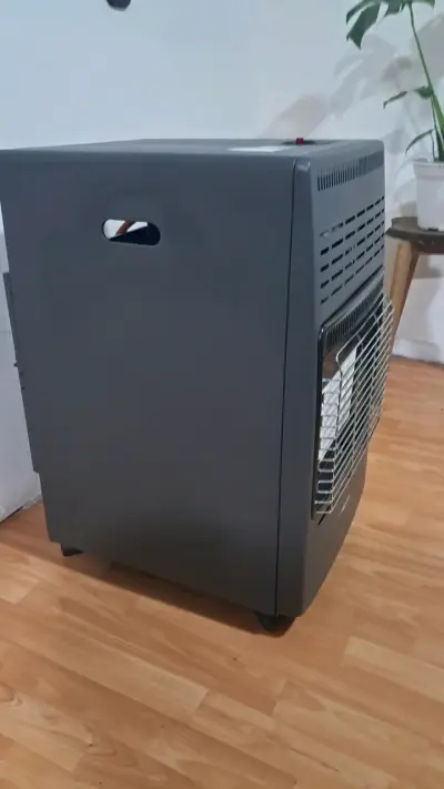 Estufa a gas Recco portátil con ruedas - miniatura 2