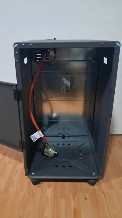 Estufa a gas Recco portátil con ruedas - miniatura 5