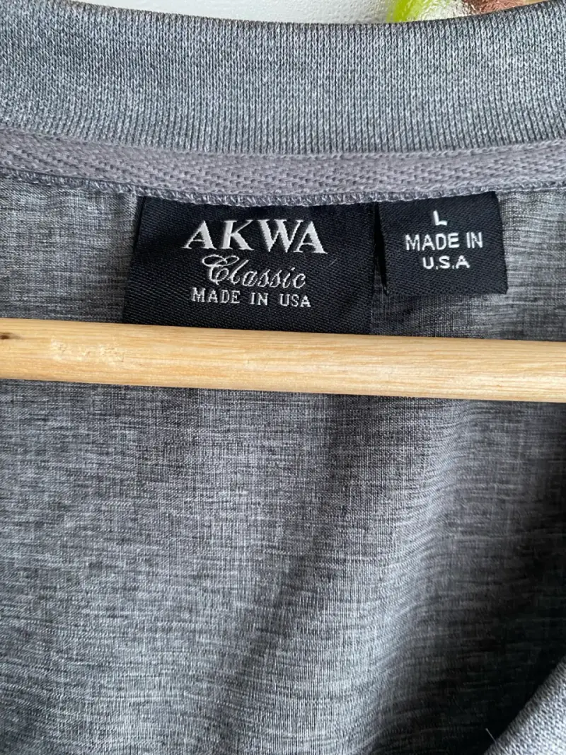 Chaleco sin mangas gris para hombre AKWA - 2