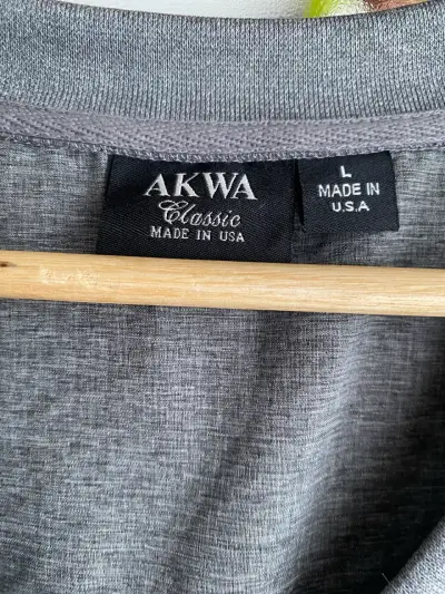 Chaleco sin mangas gris para hombre AKWA - miniatura 2