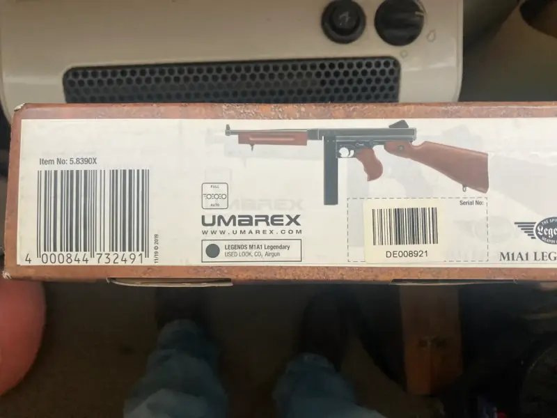 Réplica de subfusil de aire Legends M1A1 - 4