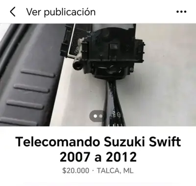 Telecomando para Suzuki Swift 2007-2012 - miniatura 1