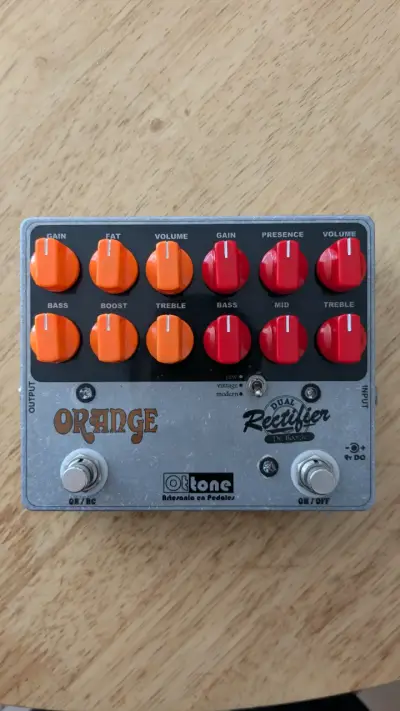 Pedal de efectos Ottone Orange/Dual Rectifier - miniatura 1