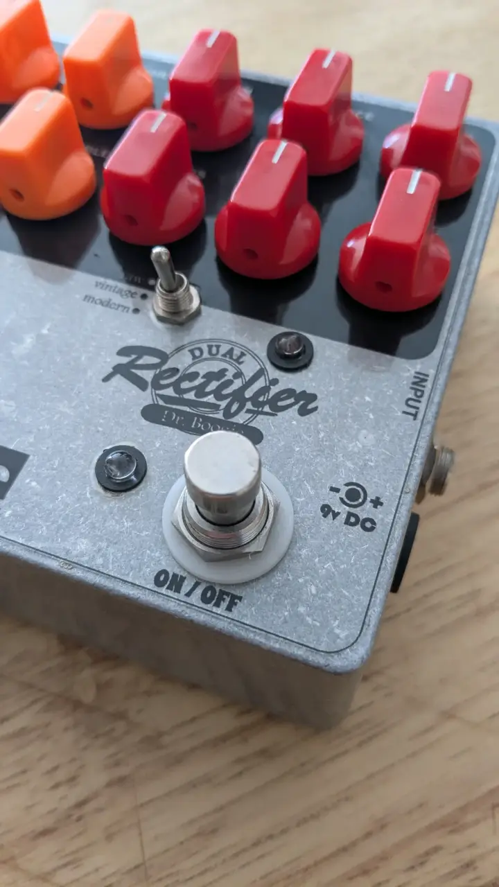 Pedal de efectos Ottone Orange/Dual Rectifier - 4