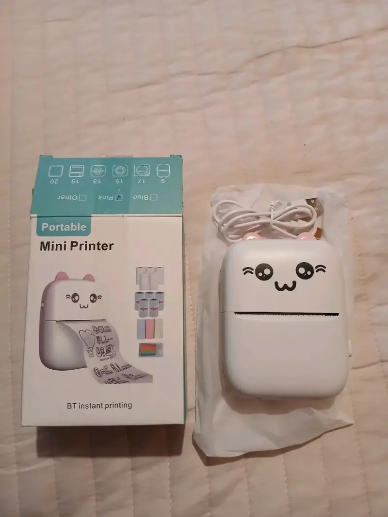 Impresora portátil mini con Bluetooth - 3