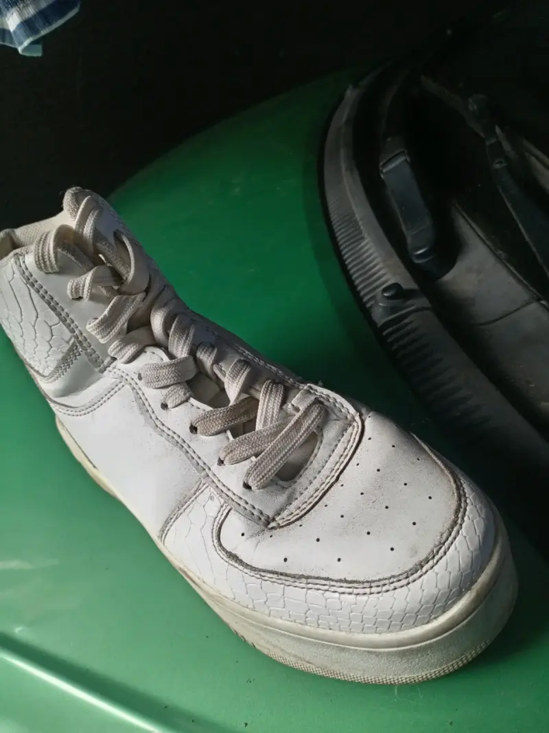 Zapatillas deportivas blancas de caña alta - 3