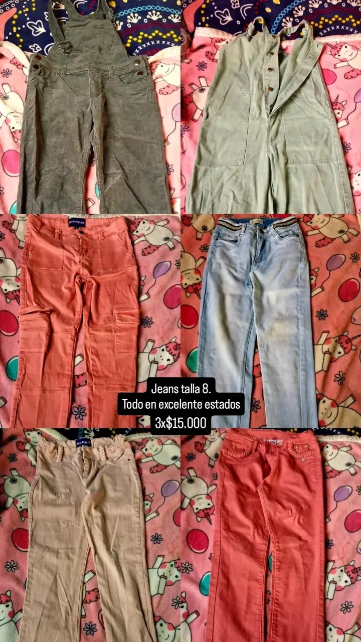 Polerones infantiles estampados talla 6 y 8 - 3
