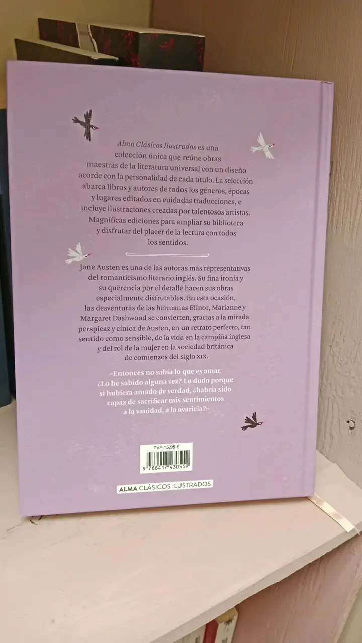 Sentido y Sensibilidad de Jane Austen - Edición Ilustrada - 2