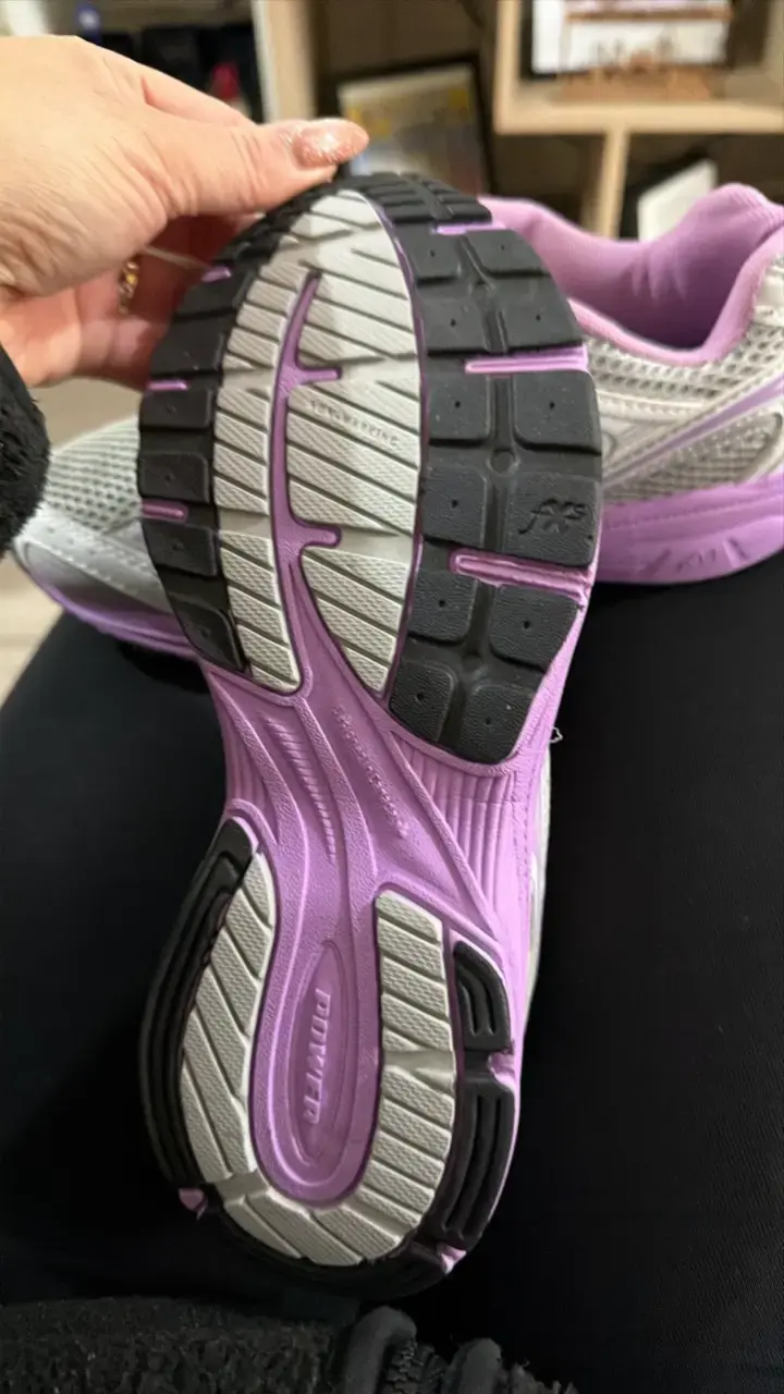 Zapatillas deportivas Pow blancas y lilas para muj - 3
