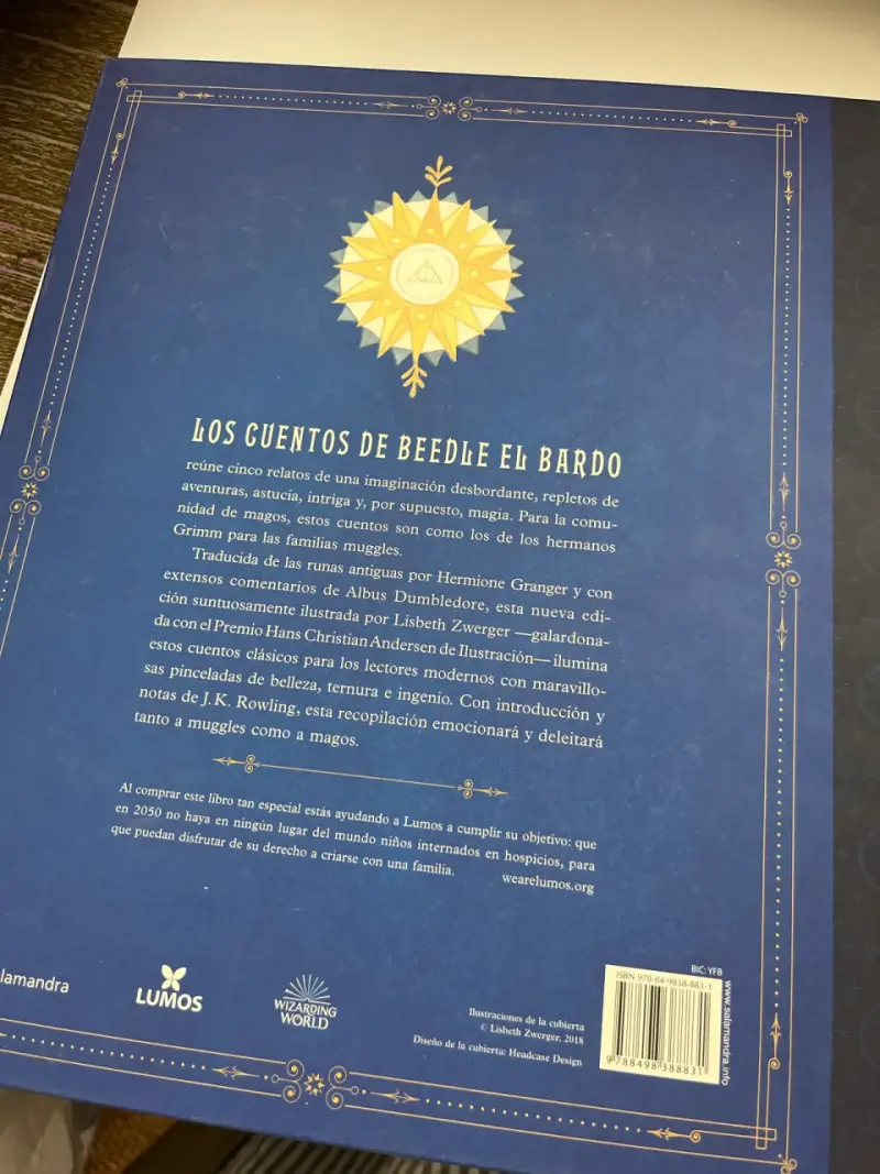 Libro 'Los Cuentos de Beedle el Bardo' de J.K. Rowling - 2