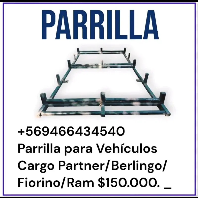 Parrilla vehículos carga Berlingo Partner Fior - 2