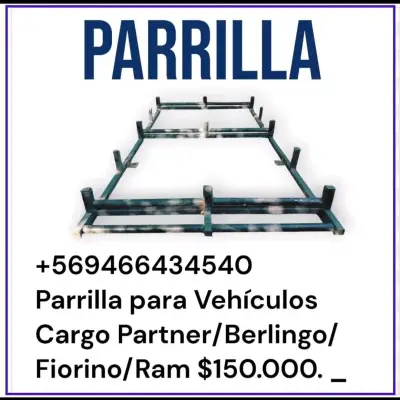 Parrilla vehículos carga Berlingo Partner Fior - miniatura 2