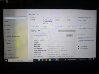 Laptop Dell Latitude 7480 Intel Core i7 8GB RAM - miniatura 1
