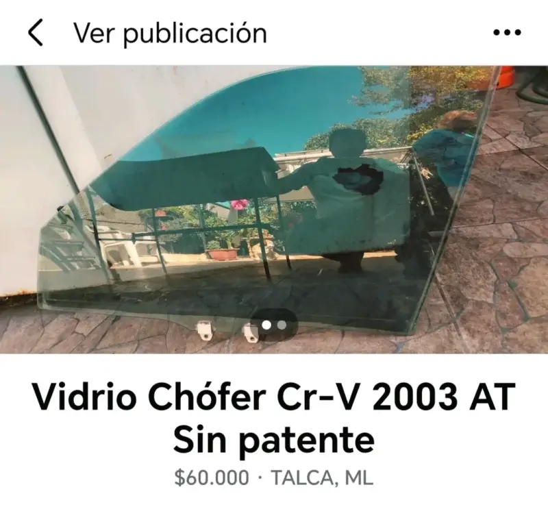 Vidrio del conductor para Honda CR-V 2003 - 1