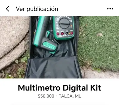 Kit de Multímetro Digital con Estuche - miniatura 1