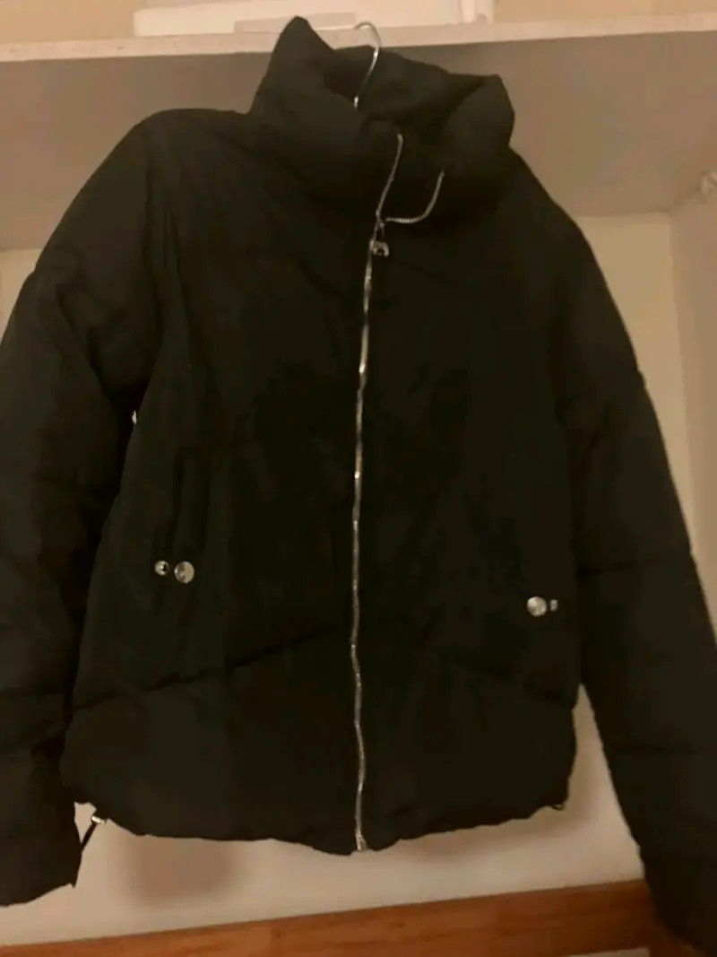 Chaqueta Puffa Negra Talla M - 2