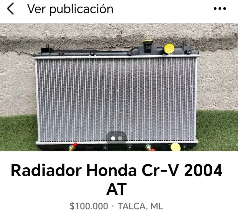 Radiador para Honda CR-V 2004 AT - 1