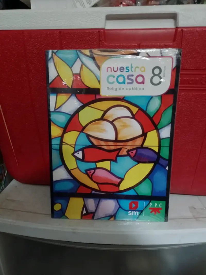 Libro de religión católica Nuestra Casa 8° básico - 1