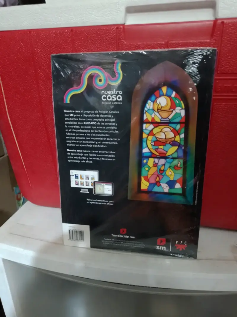 Libro de religión católica Nuestra Casa 8° básico - 2