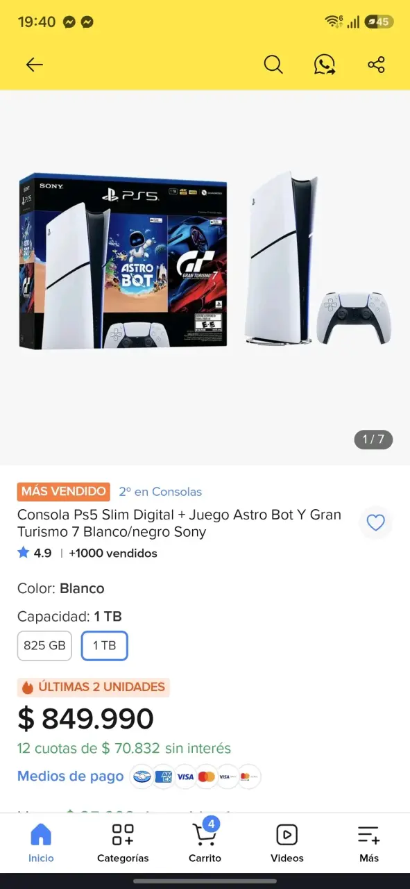 Consola PlayStation 5 con juegos incluidos - 6