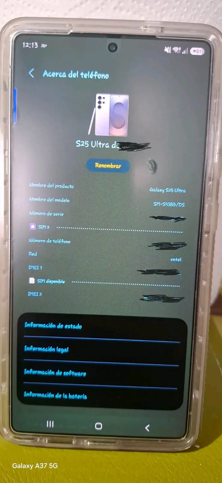Smartphone Galaxy S25 Ultra 5G - 3