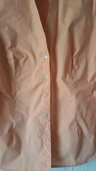 Camisa de mujer color durazno DoZer - miniatura 2