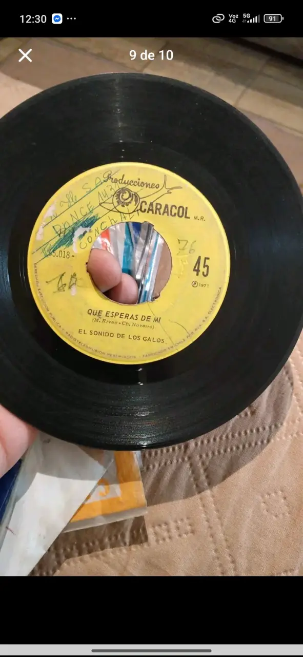 Vinilo Angeles negros, los galos, Leo dan - 5