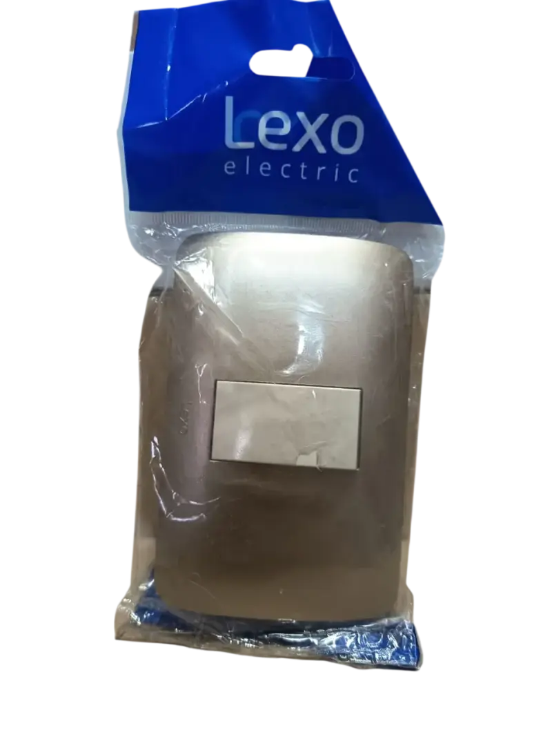 Interruptor Combinacion 9/24 Beige Titanio Lexo - 1
