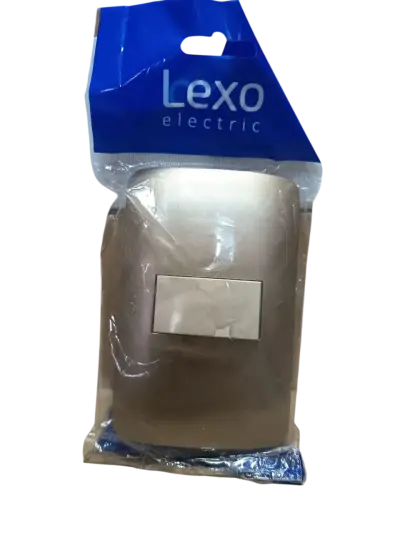 Interruptor Combinacion 9/24 Beige Titanio Lexo - miniatura 1