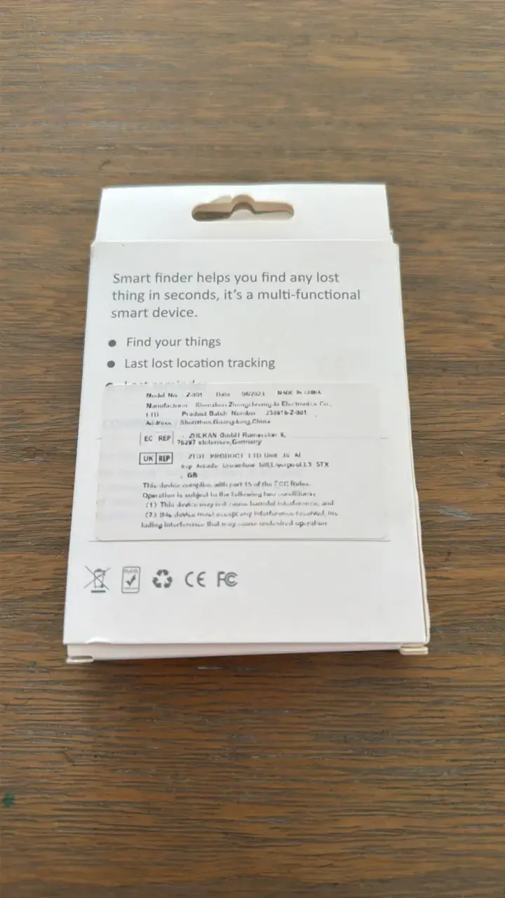Localizador Inteligente Bluetooth Smart Finder - 2